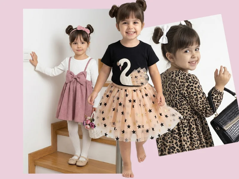 Vestidos para Niñas Grandes (Edad 4-8a)